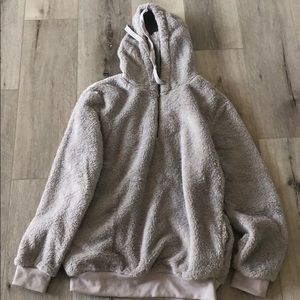 Fluffy Sherpa Sweatshirt